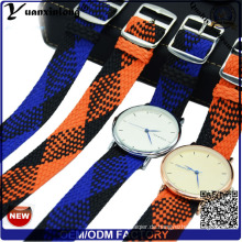 Yxl-031 neue Art Perlon-Bügel-Band fördernd gute Qualitätsuhr-Bügel-Armbanduhr Perlon-Bügel-kundenspezifische Entwurfs-Großhandelsuhr-Armband